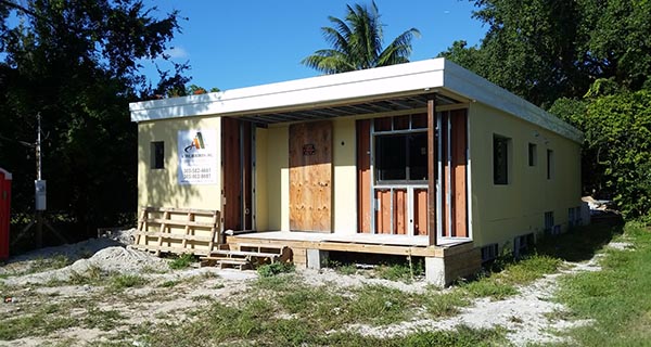 shipping container house